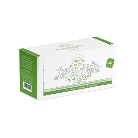Györgytea NR.370 Galagonyás filteres teakeverék 25X1.3g