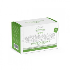 GYÖRGYTEA Nr.470 Amestec de ceai cu frunze de plămânărică (Prietenul gâtului) FILTER 25X1.3g