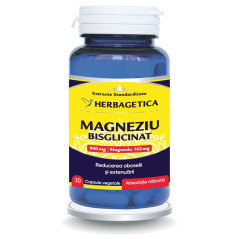 Herbagetica Magneziu Bisglicinat 30 capsule