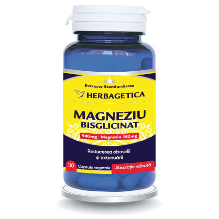 Herbagetica Magneziu Bisglicinat 60 capsule