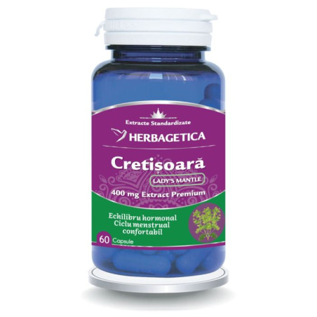 Herbagetica Crețișoară (Lady’s Mantle) 60 capsule