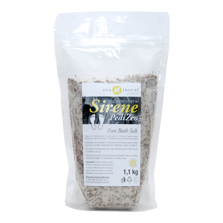 Sirene PediZeo – Lábfürdősó (1,1 kg)