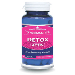 Herbagetica Detox Activ - 60 capsule