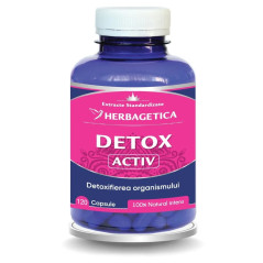 Herbagetica Detox Activ - 120 capsule