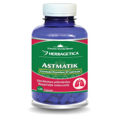Herbagetica Astmatik – 120 capsule