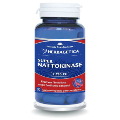 Herbagetica Super Nattokinase 2.750 FU – 30 capsule