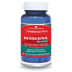 Herbagetica Berberina Bio Activa, 30 capsule