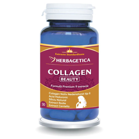 Herbagetica Collagen Beauty, 60 capsule