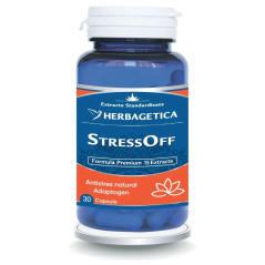 Herbagetica StressOff, 30 capsule