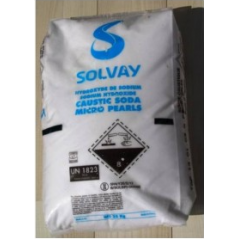 HIDROXID DE SODIU 1 KG PERLA MICĂ SOLVAY NAOH / ALCALIN /