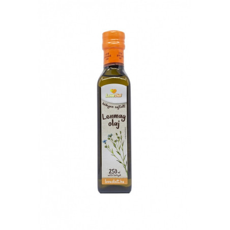 Love Diet Ulei de Seminţe de In -250ml-Presat la rece