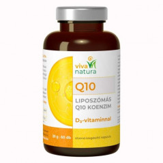 Viva Natura Q10 Lipozomal cu vitamina D3 60 capsule (60 buc)